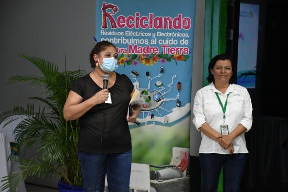 Encuentro Departamental sobre el Manejo Ambientalmente Racional de Residuos de Aparatos Eléctricos y Electrónicos RAEE,  en Matagalpa